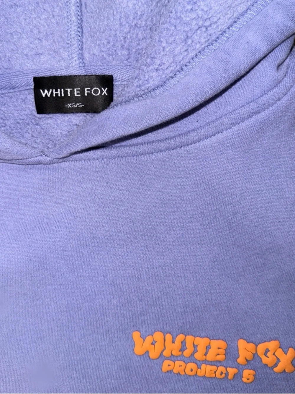 White Fox Puffy Logo Hoodie - Picture 6 of 6